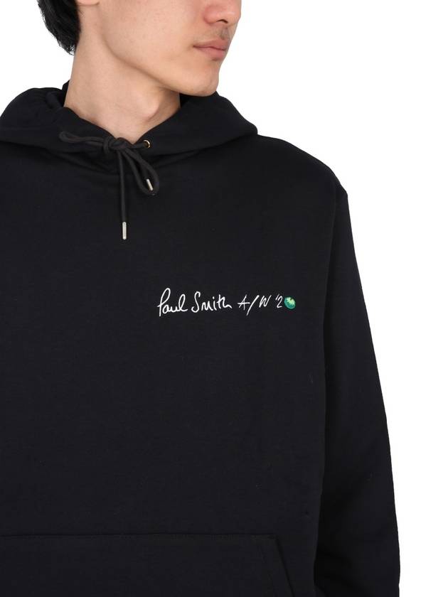 lettering hood black - PAUL SMITH - BALAAN 5