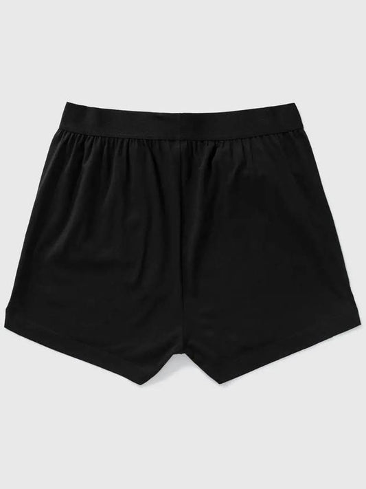 Fear of God Logo Print Waistband Lounge Shorts Shorts Black - FEAR OF GOD - BALAAN 2