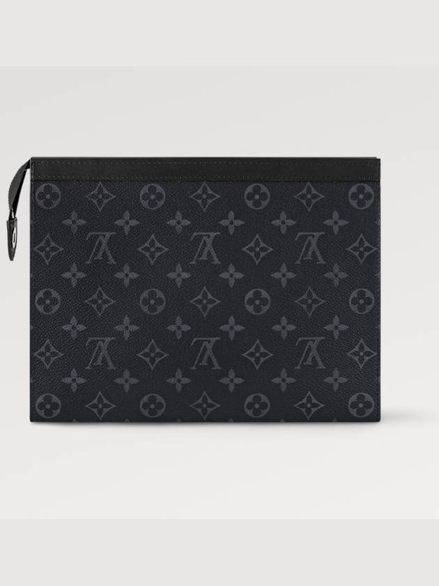 Pochette Voyage Monogram Eclipse Pouch Bag Black - LOUIS VUITTON - BALAAN 6