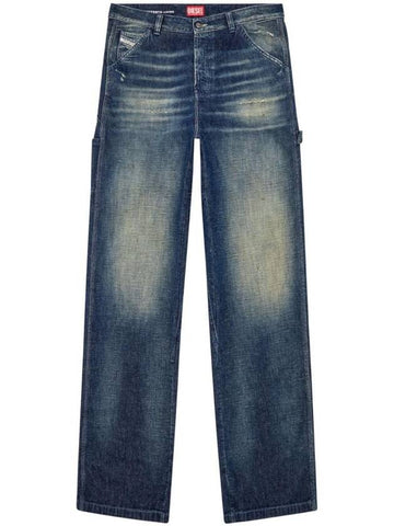 D Liver Jeans Navy - DIESEL - BALAAN 1