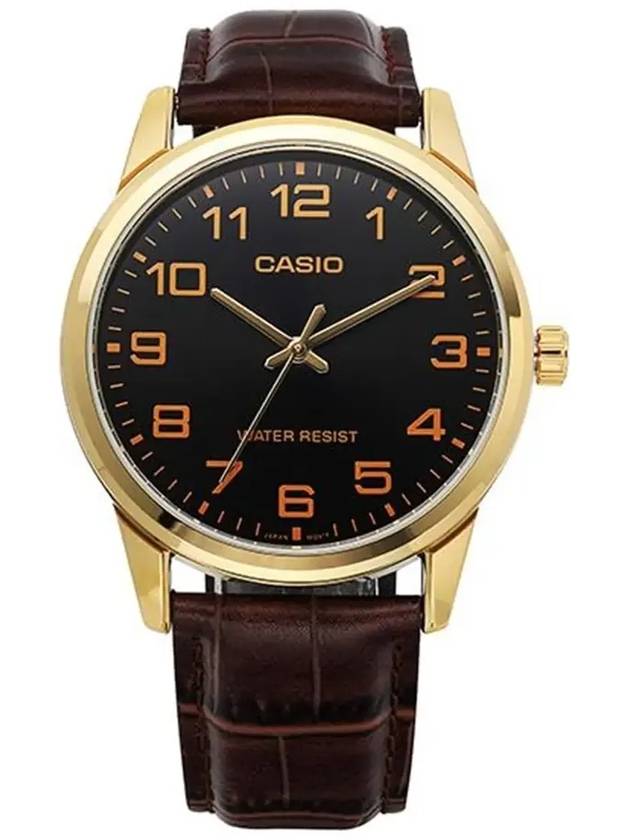 Analog Watch Brown Black - CASIO - BALAAN 5