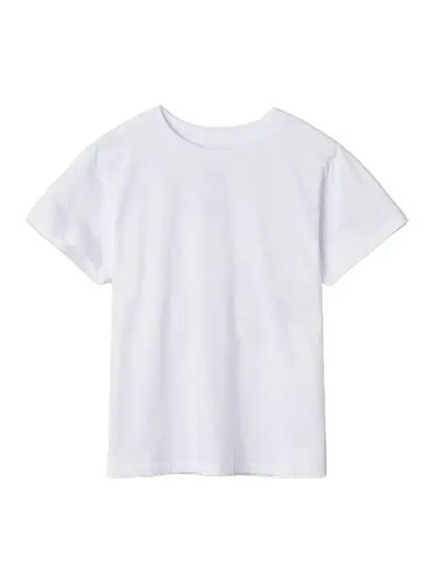 MM6 pixel logo short sleeve t shirt white - MAISON MARGIELA - BALAAN 1