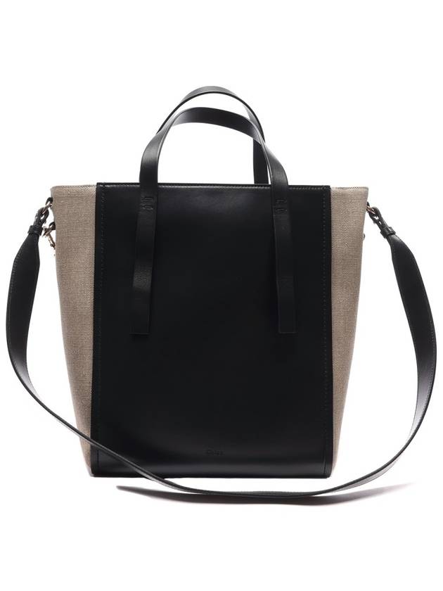 Sense Medium Tote Bag Black - CHLOE - BALAAN 5