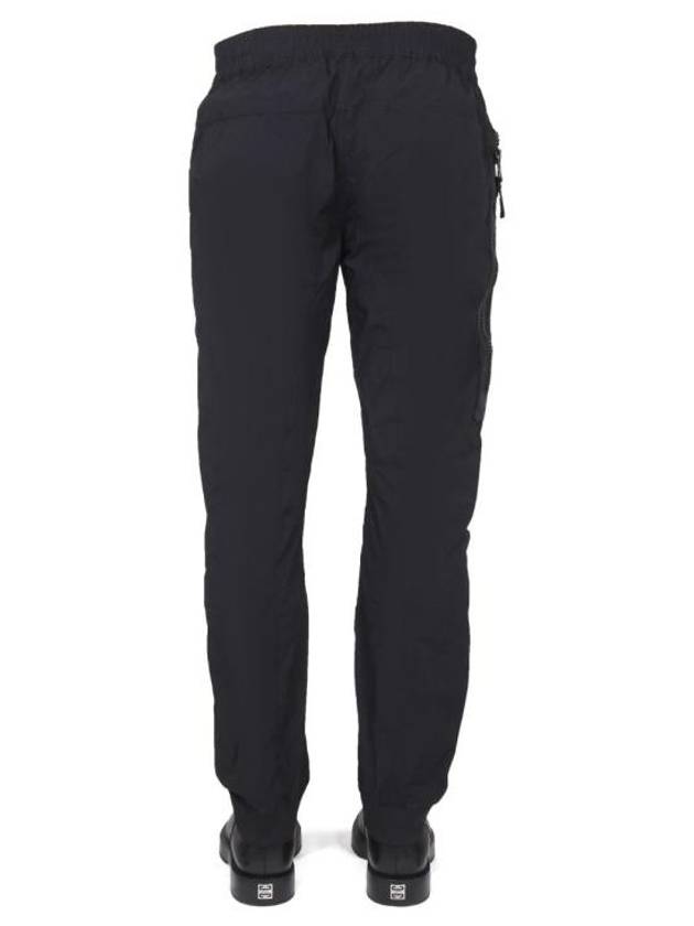 Waistband Elastic Straight Pants Black - TEN C - BALAAN 5