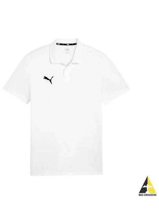 Team Goal Casual Polo Short Sleeve 65860504 White R - PUMA - BALAAN 2