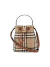 Check Bucket Bag Beige - BURBERRY - BALAAN 2