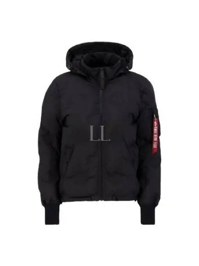 Logo Hood Padding Black - ALPHA INDUSTRIES - BALAAN 2