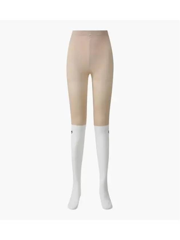 GOLF Women s Hip up Banding Knee Socks Stockings DP32WFET92 - DESCENTE - BALAAN 1