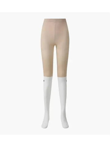 GOLF Women s Hip Up Banding Knee Socks Stockings DP32WFET92 - DESCENTE - BALAAN 1