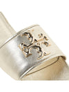 Eleanor Logo Slippers Gold - TORY BURCH - BALAAN.