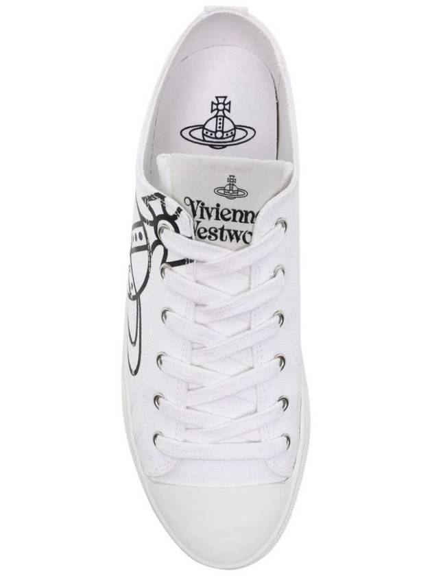 ORB Logo Low Top Sneakers White - VIVIENNE WESTWOOD - BALAAN 10