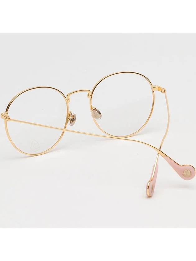 Eyewear Round Glasses Gold - MONCLER - BALAAN 5