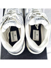 Fabric Laminated Low Top Sneakers Silver - CHANEL - BALAAN 5