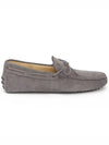 Gommino Nubuck Driving Shoes Grey - TOD'S - BALAAN 3