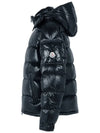 Maya short down padding night blue - MONCLER - BALAAN 5