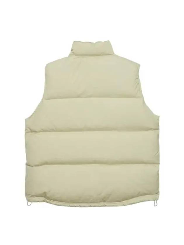 Men's Subin High Count Cross Down Vest Pale Ivory - AURALEE - BALAAN 2