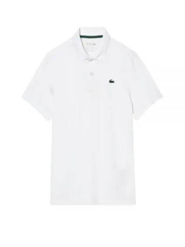 One Tone Dry Polo Shirt White - LACOSTE - BALAAN 1