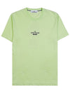 Archibio PVC Print Short Sleeve T-Shirt Light Green - STONE ISLAND - BALAAN 3