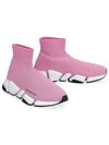 Speed ​​2.0 High Top Sneakers Pink - BALENCIAGA - BALAAN 6