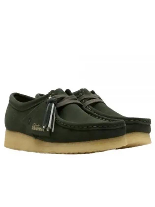 Wallaby Forest Green Suede - CLARKS - BALAAN 2