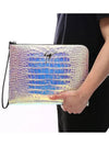 Multicolor logo leather clutch EBU0016 - GIUSEPPE ZANOTTI - BALAAN 2