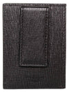 Gancini Card Wallet Black - SALVATORE FERRAGAMO - BALAAN 3