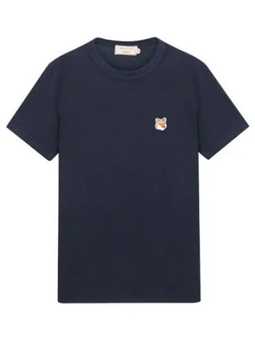 Fox Head Patch Women s Short Sleeve T Shirt Tee - MAISON KITSUNE - BALAAN 1