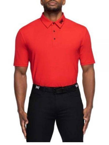 Short Sleeve T Shirt MD23ATP101RDA Red - PXG - BALAAN 1