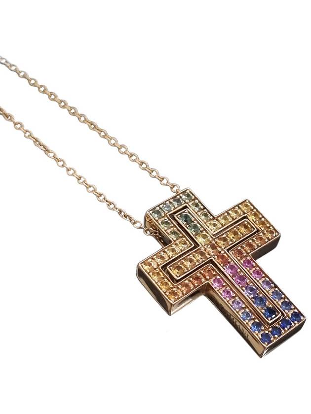 Belle Epogue Cross Cross Necklace - DAMIANI - BALAAN 4