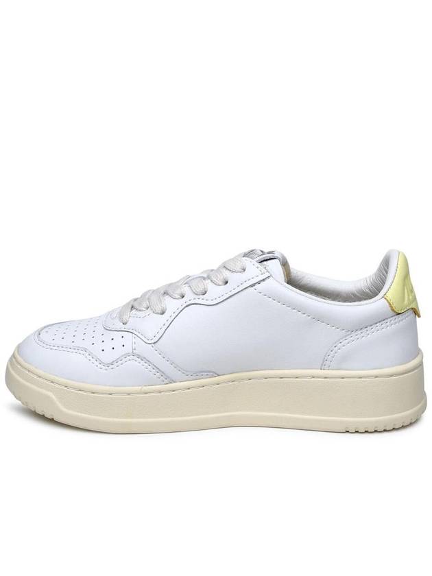 Medalist Yellow Tab Low Top Sneakers White - AUTRY - BALAAN 4