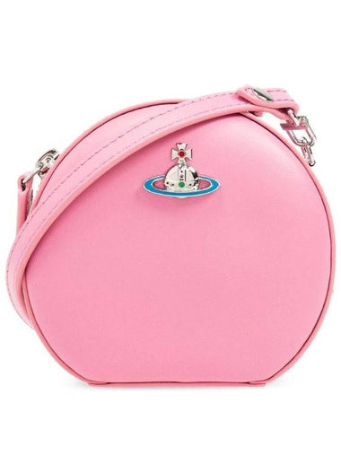 ORB Plaque Cross Bag Pink - VIVIENNE WESTWOOD - BALAAN 1