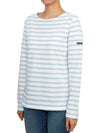 Meridien Women s Long Sleeve T Shirt 4135 I9 - SAINT JAMES - BALAAN 2