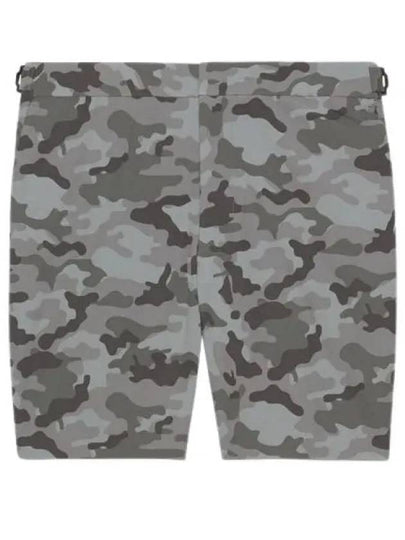 Men's Camo Tech Tab Stretch Shorts Charcoal - G/FORE - BALAAN 2