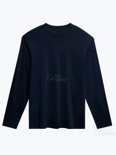 Ace Mock Neck Long Sleeve T-Shirt Black - J.LINDEBERG - BALAAN 2