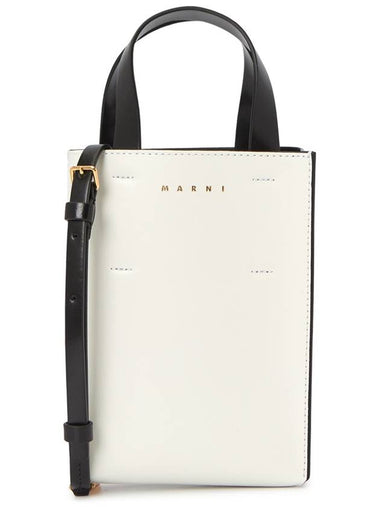 Nano Museo Tote Bag White - MARNI - BALAAN 1