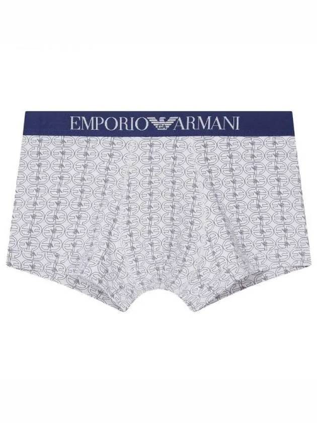 UNDERWEAR Men s Allover Logo Pattern Drawn Gray 270984 - EMPORIO ARMANI - BALAAN 1