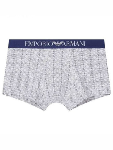 UNDERWEAR Men s Allover Logo Pattern Drawn Gray 270984 - EMPORIO ARMANI - BALAAN 1