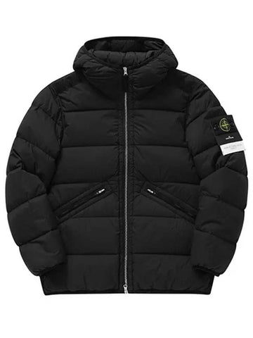 Seamless tunnel nylon down jacket black 43128 V0029 - STONE ISLAND - BALAAN 1