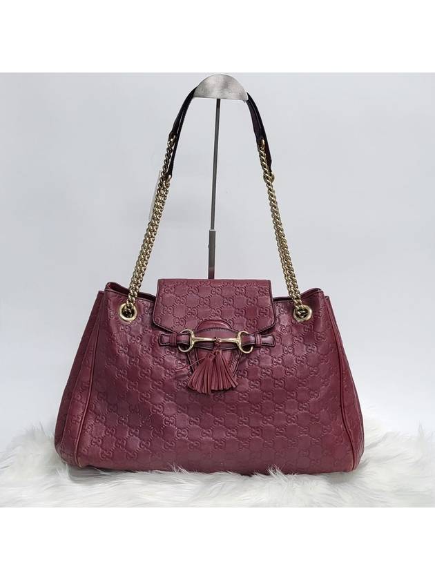 Gucci Cima Emily Chain Shoulder Bag 336757 - GUCCI - BALAAN 1