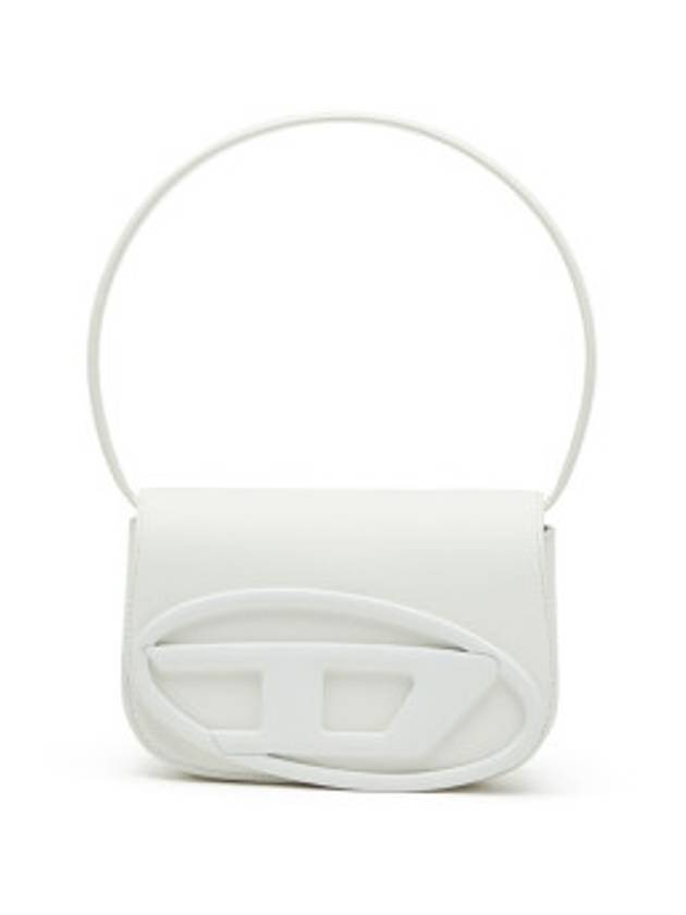 1DR Iconic Matte Leather Shoulder Bag White - DIESEL - BALAAN 5