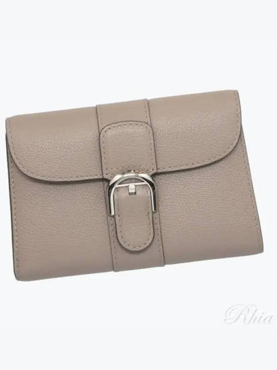 Brillant Compact Half Wallet Tourterelle - DELVAUX - BALAAN 2