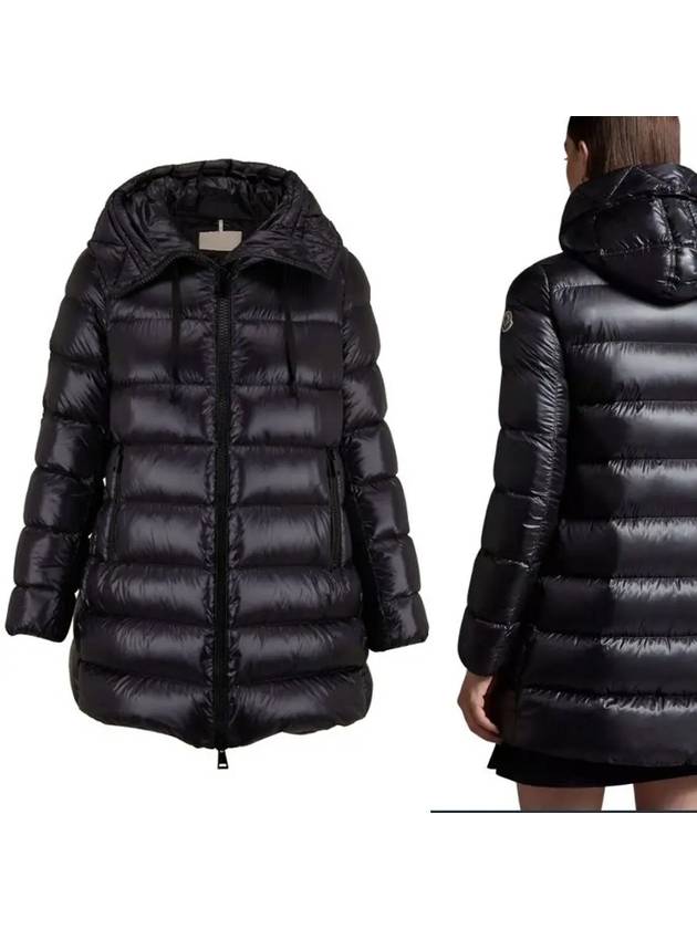 Women's Suyen Long Padding Black - MONCLER - BALAAN 2