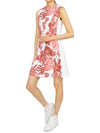 Jasmin Print Golf Short Dress Pink - J.LINDEBERG - BALAAN 7