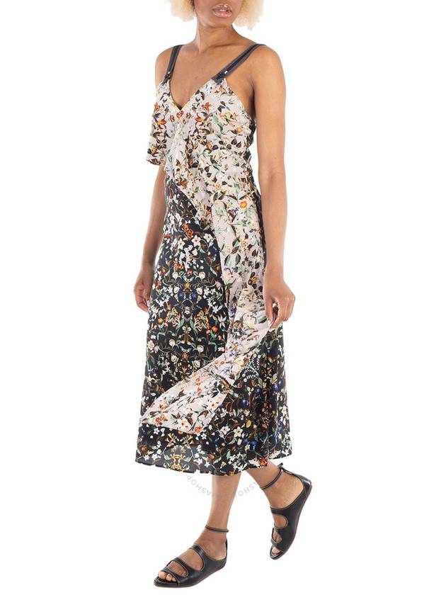 Burberry Ladies Sloane Floral Print Silk Slipdress, Brand Size 4 (US Size 2) - BURBERRY - BALAAN 3