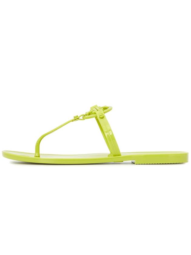 Mini Miller Jelly Flip Flops Green - TORY BURCH - BALAAN.