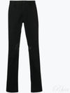 Logo Slim Fit Straight Pants Black - POLO RALPH LAUREN - BALAAN 2