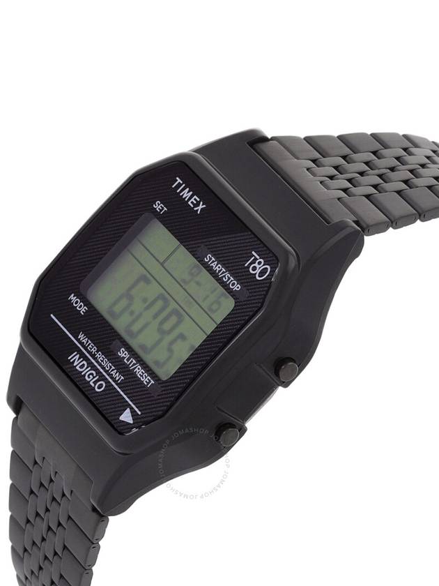 Timex 80 Alarm Quartz Digital Stainless Steel Bracelet Unisex Watch TW2R79400 - TIMEX - BALAAN 2