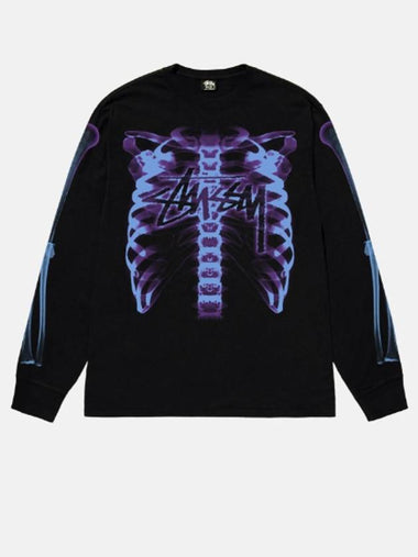 Rib Cage 3M Long Sleeve Tshirts Rib Cage 3M L S Tshirts - STUSSY - BALAAN 1