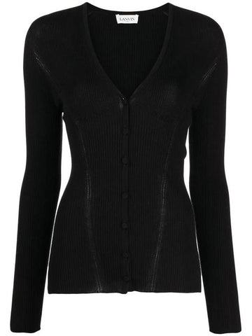 Lanvin Engineered Cardigan Clothing - LANVIN - BALAAN 1