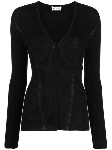 Lanvin Engineered Cardigan Clothing - LANVIN - BALAAN 1